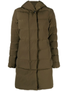 Woolrich Prescott Puffer Parka In Grün
