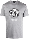 VERSACE MEDUSA EMBROIDERED T-SHIRT