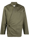 Universal Works Side-tie Fastening Jacket In Grün