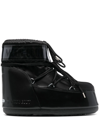 Moon Boot Chunky Lace-up Boots In Schwarz