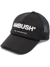 AMBUSH EMBROIDERED-LOGO SIX-PANEL CAP