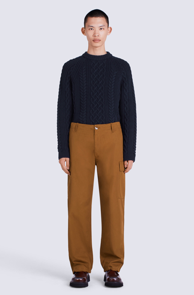Kenzo Cargo Trousers Moroccan Brown Male