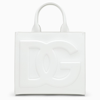 DOLCE & GABBANA DG DAILY MEDIUM WHITE TOTE BAG