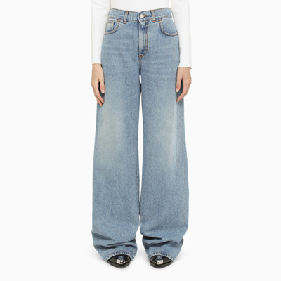 Philosophy Blue Denim Bell-bottom Jeans