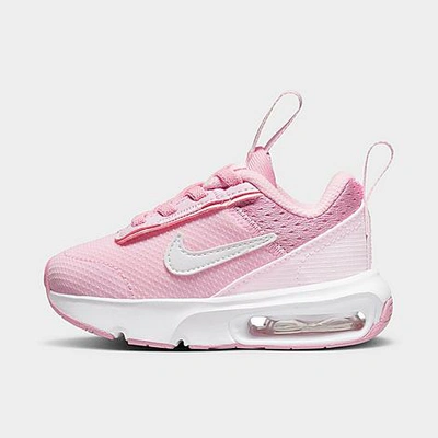 Nike Babies'  Kids' Toddler Air Max Intrlk Lite Stretch Lace Casual Shoes In Pink Foam/white/elemental Pink/medium Soft Pink