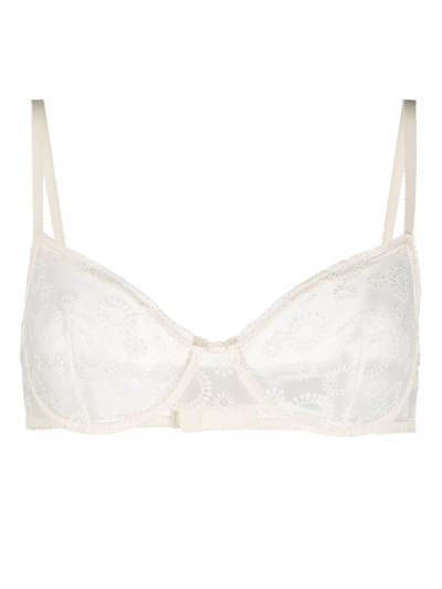 Eres Pepin Demi-cup Bra In White