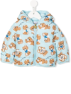 MOSCHINO TEDDY BEAR-PRINT PADDED JACKET