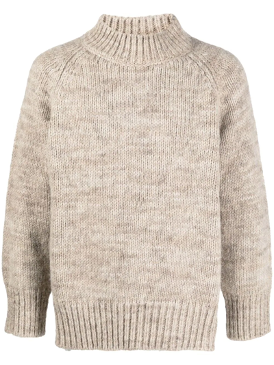 MAISON MARGIELA BOTANICAL DYE CREW-NECK JUMPER