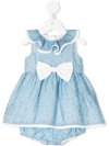 HUCKLEBONES LONDON RUFFLE TIERED DRESS AND BLOOMERS