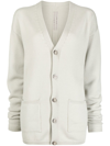RICK OWENS PETER KNITTED CARDIGAN