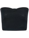 Rta Eugene Strapless Top In Black
