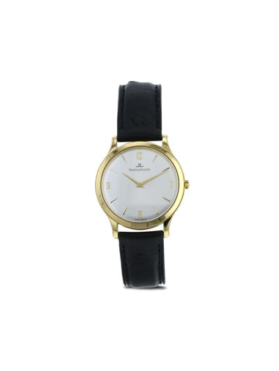 Pre-owned Jaeger-lecoultre 2000  Master 34mm In White