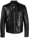 TOM FORD ZIP-FRONT LEATHER JACKET