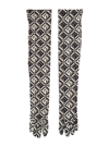 Marine Serre Gloves In Black