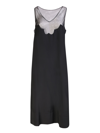 Simone Rocha Sleeveless Midi Dress In Black
