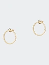 Amorcito Venus Studs Small In Gold