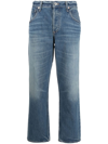 CITIZENS OF HUMANITY HIGH-RISE STRAIGHT-LEG JEANS