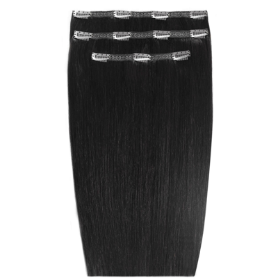 Beauty Works Deluxe Clip Ins 16 Inch - Jet Set Black