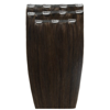 BEAUTY WORKS DELUXE CLIP-IN 16 INCH EXTENSIONS (VARIOUS COLOURS) - RAVEN