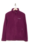 Columbia Cool Intervention Microfleece Jacket In Dark Raspberry