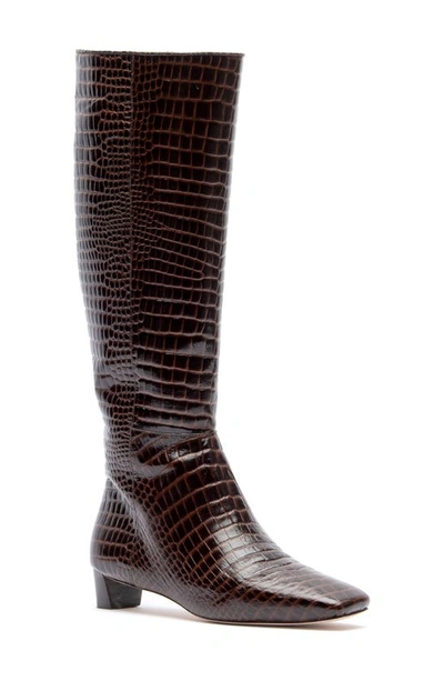 Frances Valentine Mackie Knee High Boot In Cocoa