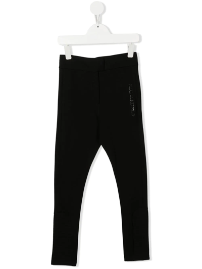 Karl Lagerfeld Logo-print Leggings In Black