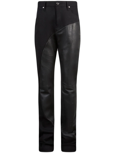 Rta Arwen Straight-leg Trousers In Black Hybrid