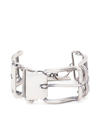 MARINE SERRE METACLASP BUCKLE-DETAILED BRACELET