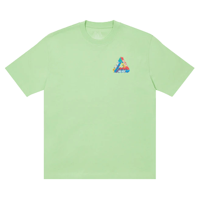 Pre-owned Palace Kids'  Tri-visions T-shirt 'pistachio' In Green