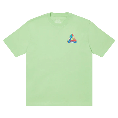 Pre-owned Palace Tri-visions T-shirt 'pistachio' In Green