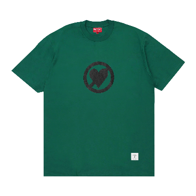 Pre-owned Supreme Kids' No Love Short-sleeve Top 'dark Green'