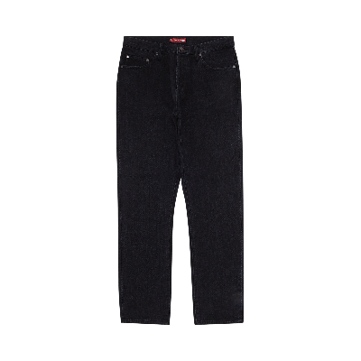 Pre-owned Supreme Stone Washed Slim Jean 'washed Black'