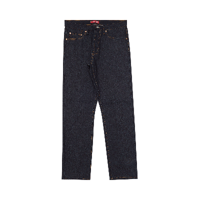 Pre-owned Supreme Rigid Slim Jean 'rigid Indigo' In Blue