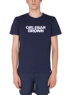 Orlebar Brown Sammy Ob Towelling T-shirt In Blue
