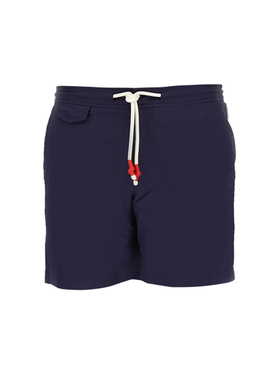 Orlebar Brown Standard Mid-length Swim Shorts In Blue