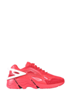 Raf Simons Cylon 21 Panelled Sneakers In Red