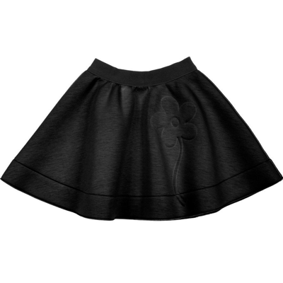 Mi Mi Sol Elasticated Waist Mini Skirt In Black