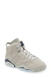 Jordan Air  6 Retro High Top Sneaker In Magnet/ Navy
