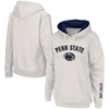 COLOSSEUM WHITE PENN STATE NITTANY LIONS ARCH & LOGO 1 PULLOVER HOODIE