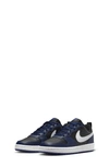 Nike Court Borough Low 2 Little Kids' Shoes In Blue/black