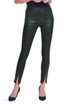 L Agence Lagence Jyothi High Rise Skinny Jeans In Army Coated