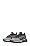 Nike Air Max Flyknit Racer Sneaker In Sesame/ Black