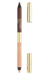 Estée Lauder Smoke And Brighten Kajal Eyeliner Duo In Bordeaux/ivory