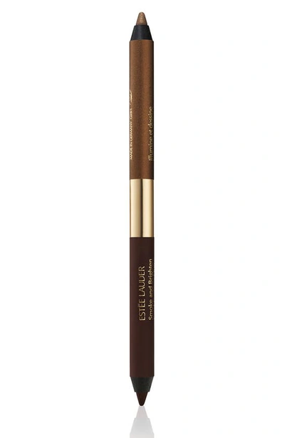 Estée Lauder Smoke And Brighten Kajal Eyeliner Duo In Dark Chocolate/rich Bronze