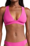 Sweaty Betty Peninsula Bikini Top In Phlox Pink