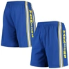 Mitchell & Ness Men's  Royal Golden State Warriors Hardwood Classics Primary Logo Swingman Shorts In Royal