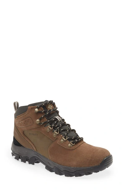 Columbia Newton Ridge Plus Ii Mens Leather Waterproof Hiking Boots In Multi