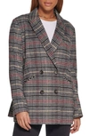 Levi's Double Breasted Wool Blend Blazer In Pup