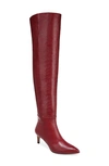 Sam Edelman Uma Knee High Boot In Rhubarb