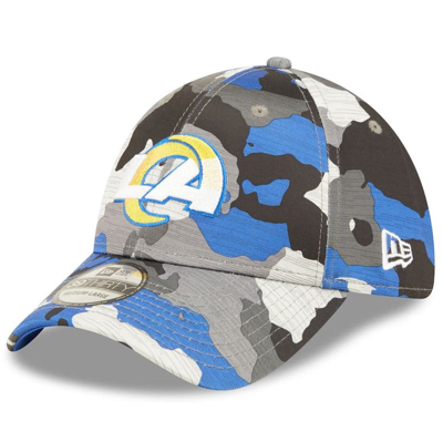 New Era Camo Los Angeles Rams 2022 Nfl Training Camp Official 39thirty Flex Hat